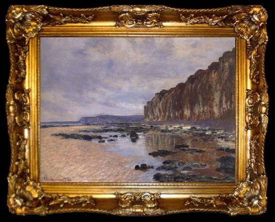 framed  Claude Monet Low Tide at Varengeville, ta009-2